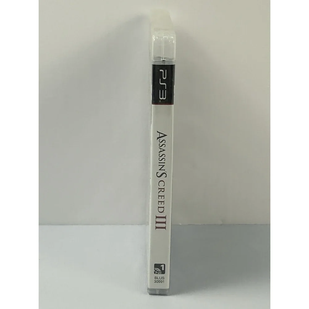 Assassin's Creed III PS3 New Sealed Ubisoft Action Adventure Game 3D Compatible